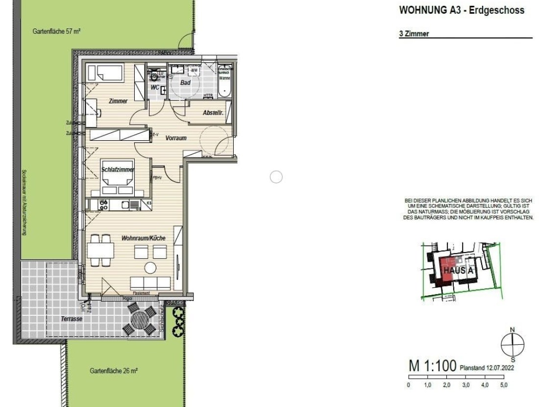 Lageplan Wohnung