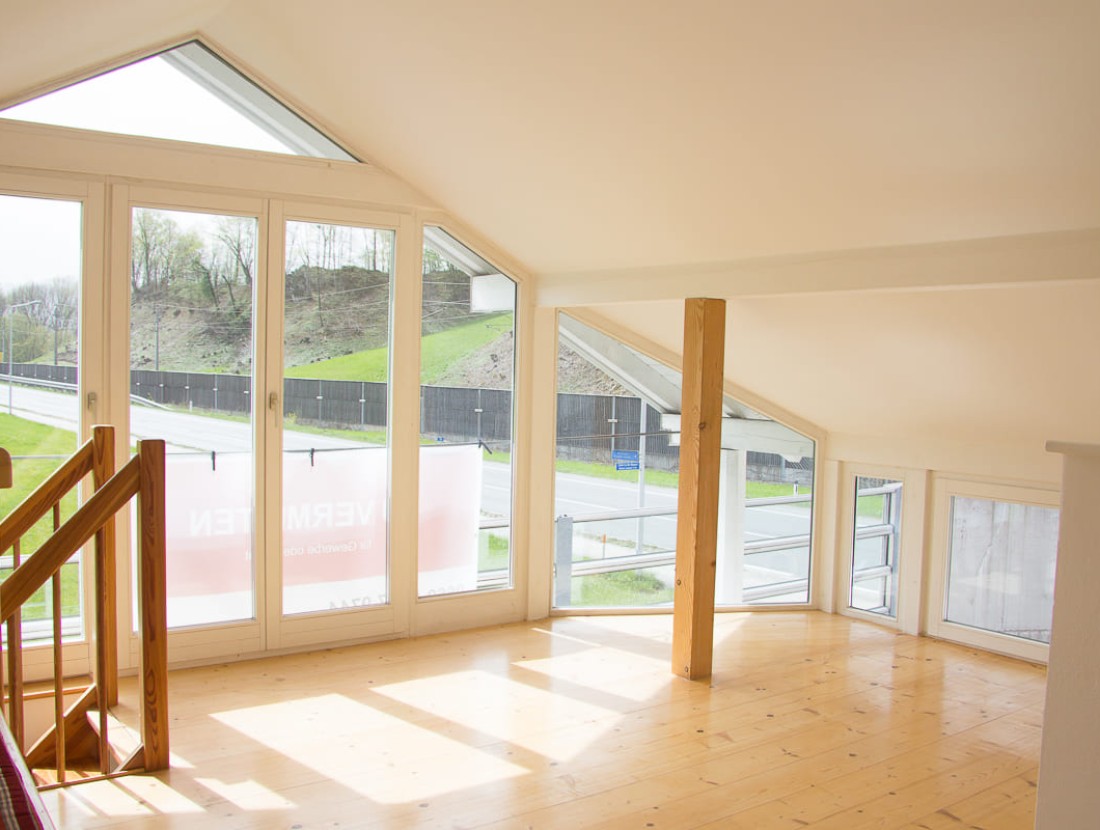 Große Raumhohe Fenster für helles Wohnen