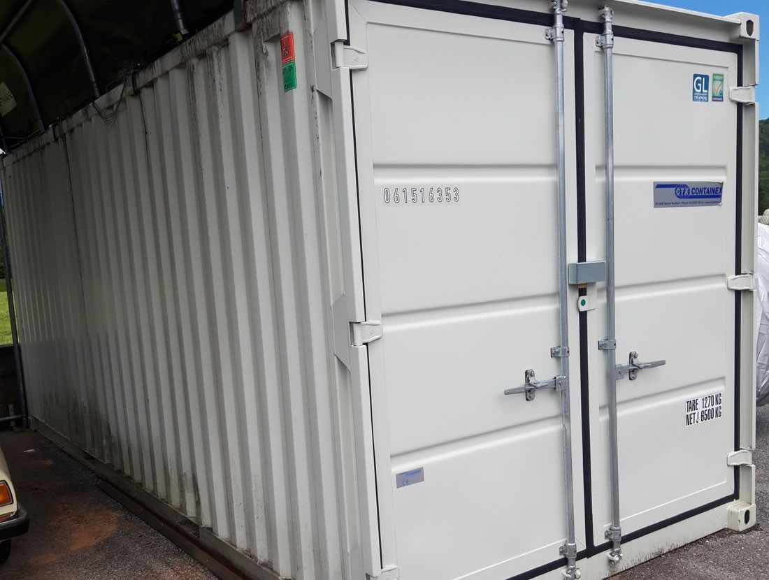 Lagercontainer mit 10 Fuß und 20 Fuß